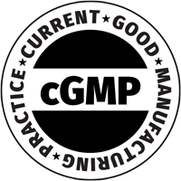 cGMP Certified Seal