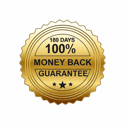 180-Day Guarantee Seal